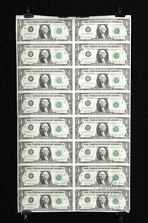 16 shipping estimate from United States 10 watchers Sponsored 2 Binders 2003-A WORLD RESERVE SHEET OF 4 <b>UNCUT</b> $<b>1</b> <b>DOLLAR</b> <b>BILLS</b> UNCIRCULATED C $47. . Uncut 1 dollar bills